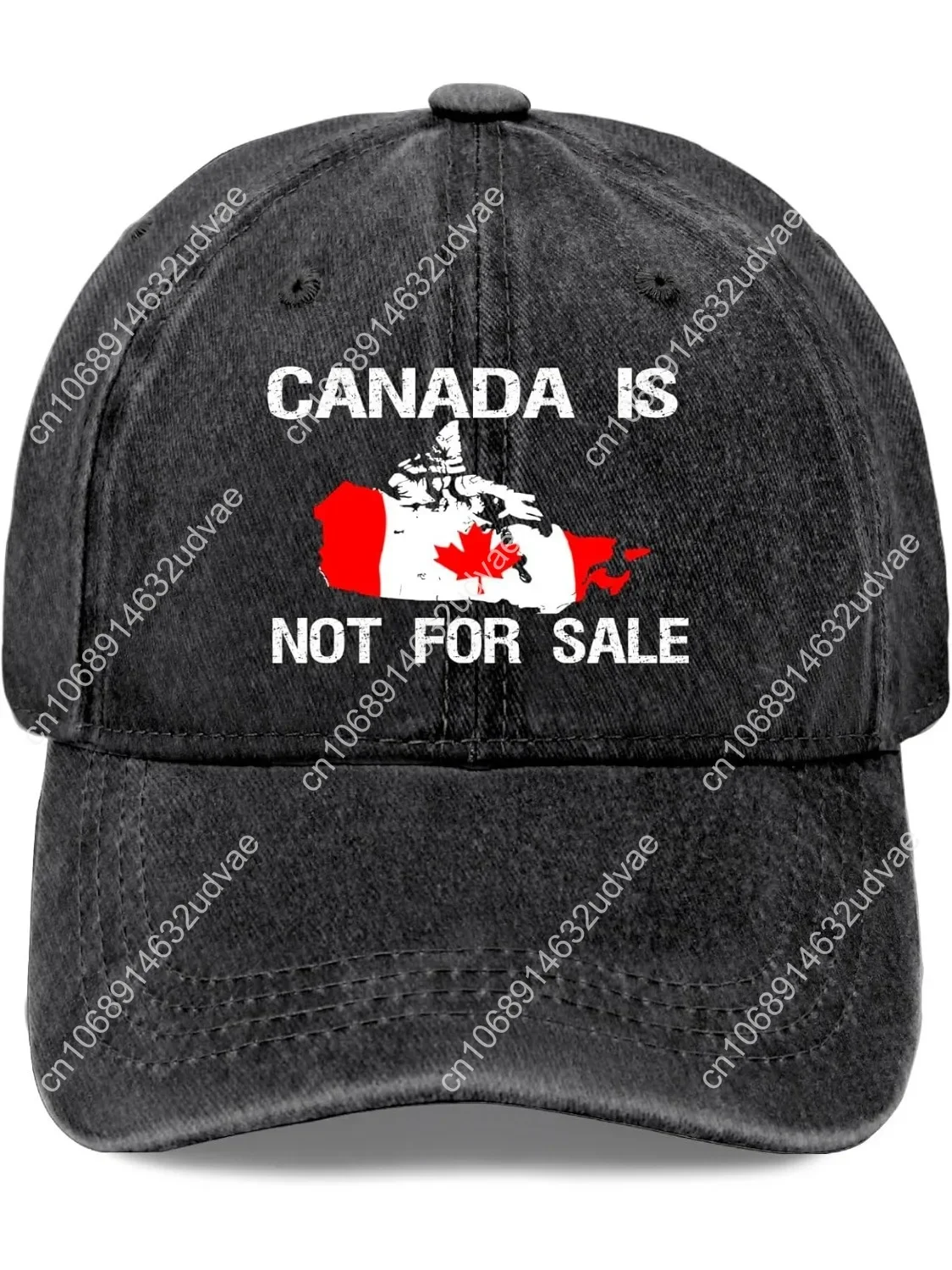 

Canada is Not for Sale Hat Vintage Cotton Washed Baseball Caps Adjustable Dad Hat Crazy Funny Custom