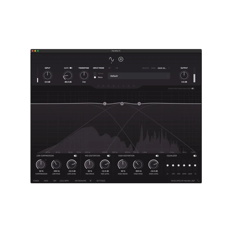 Efectos complemento Amplificador de guitarra