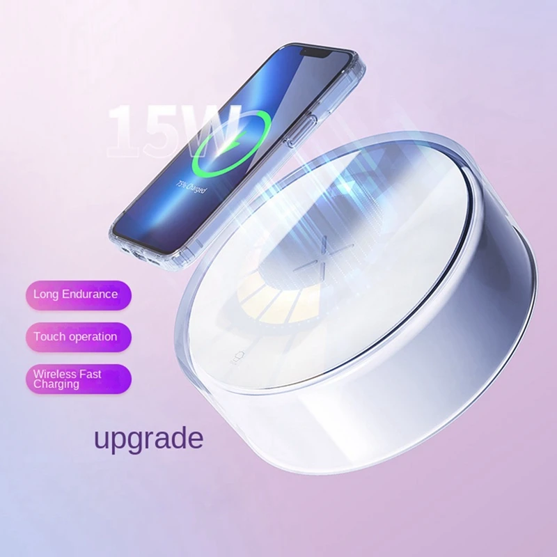 Night Light Atmosphere Light Multifunctional Mobile Wireless Charging Home Decor Lights