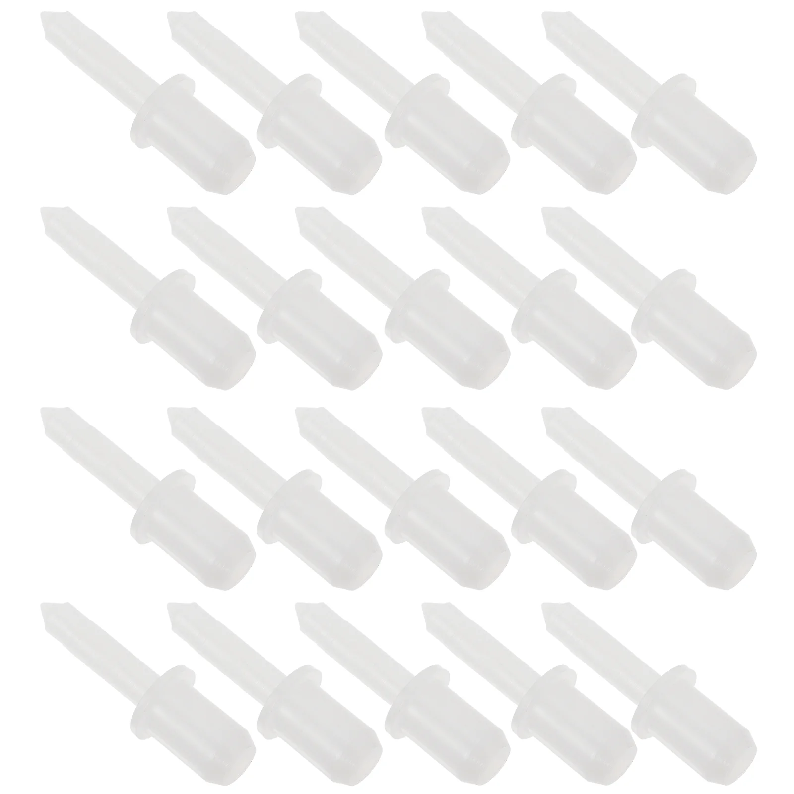 60 Pcs Shutter Repair Staple Telescopic Pins Part Fasteners Blinds for Windows Replacement Parts Plastic Portable Bolt