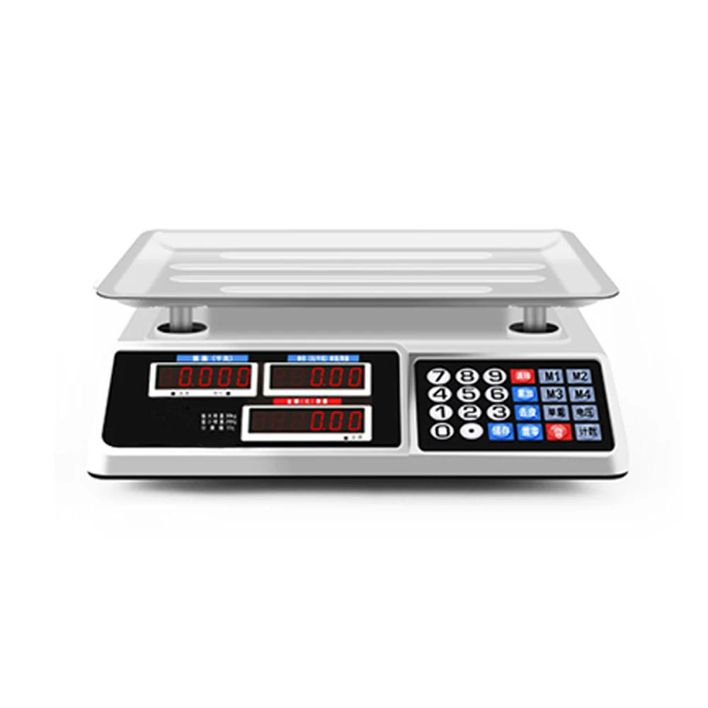 New 30kg electronic pricing scales electronic scales weighing scales of fruit