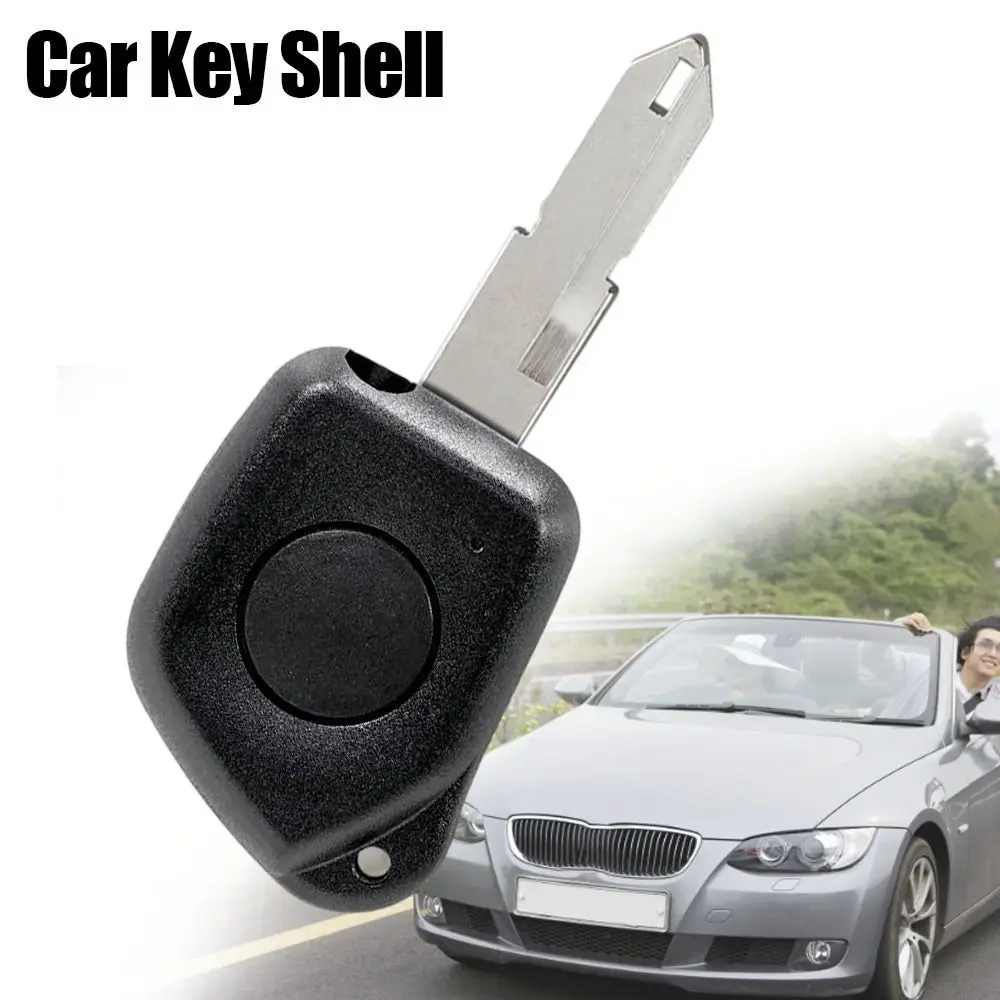 Durable 1 Button Car Remote Key Shell NE72 Black Car Key Shell ABS Remote Key Case for Peugeot 106 205 206 306 405 406 Car