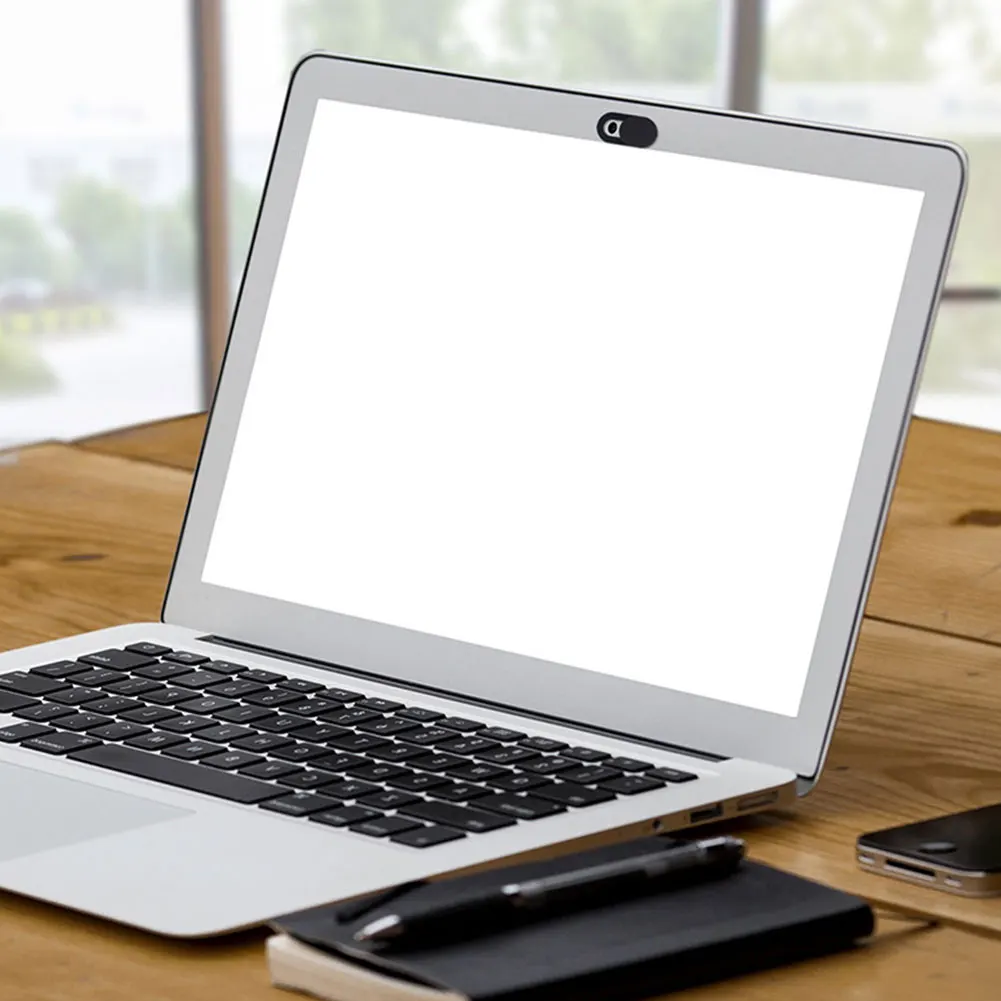 ฝาครอบเว็บแคมพลาสติกตัวเลื่อนแม่เหล็กสำหรับ iPhone แล็ปท็อปกล้องเว็บพีซีแท็บเล็ตสมาร์ทโฟนสติกเกอร์เพื่อความเป็นส่วนตัวสากล