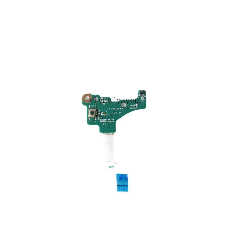 Original Laptop Power Button Switch Board for HP Pavilion 15-E 15-E TPN-Q118 Q117 15-E064TX 6 Pin 720673-001 DA0R63PB6D0