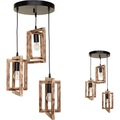 Ottoman Lighting Authentic Wooden Chandelier