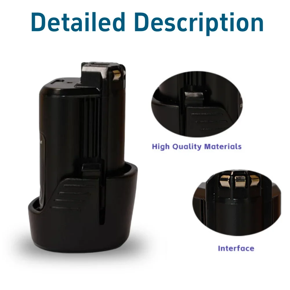 10.8V 3000mAh Li-ion Power Tool Battery Replaceable For Bosch BAT411 BAT 411A BAT412 BAT412A BAT413 Cordless Electric drill