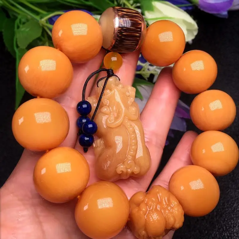 Mountain Tortoise Bracelet Men, Buddhist Beads, Pixiu Style, Vintage Ethnic Fashion, Versatile