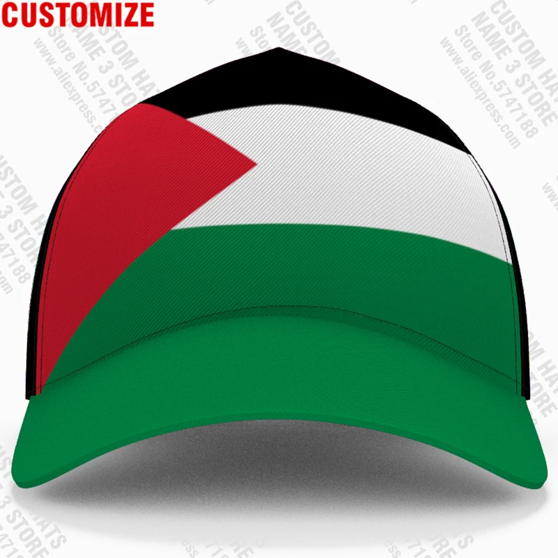 Palestine Baseball Caps Free Custom Name Number Team Logo Palaestina Hats Ple Country Travel Tate Palestina Nation Flag Headgear