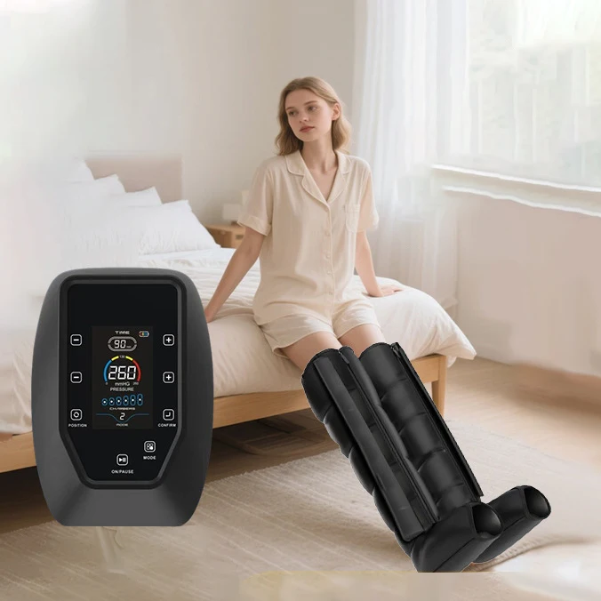 Sports  Air Compression Leg Massager Boots for Feet and Legs Circulation Pressotherapy Compression Boots Recovery