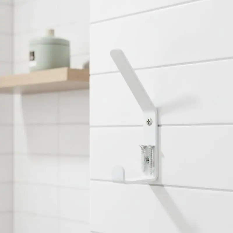 Moto Helmet Holder Wall Mount Stainless Steel Durable Space Saving Hanger Rack for Home Entryway Luggage Bag Storage