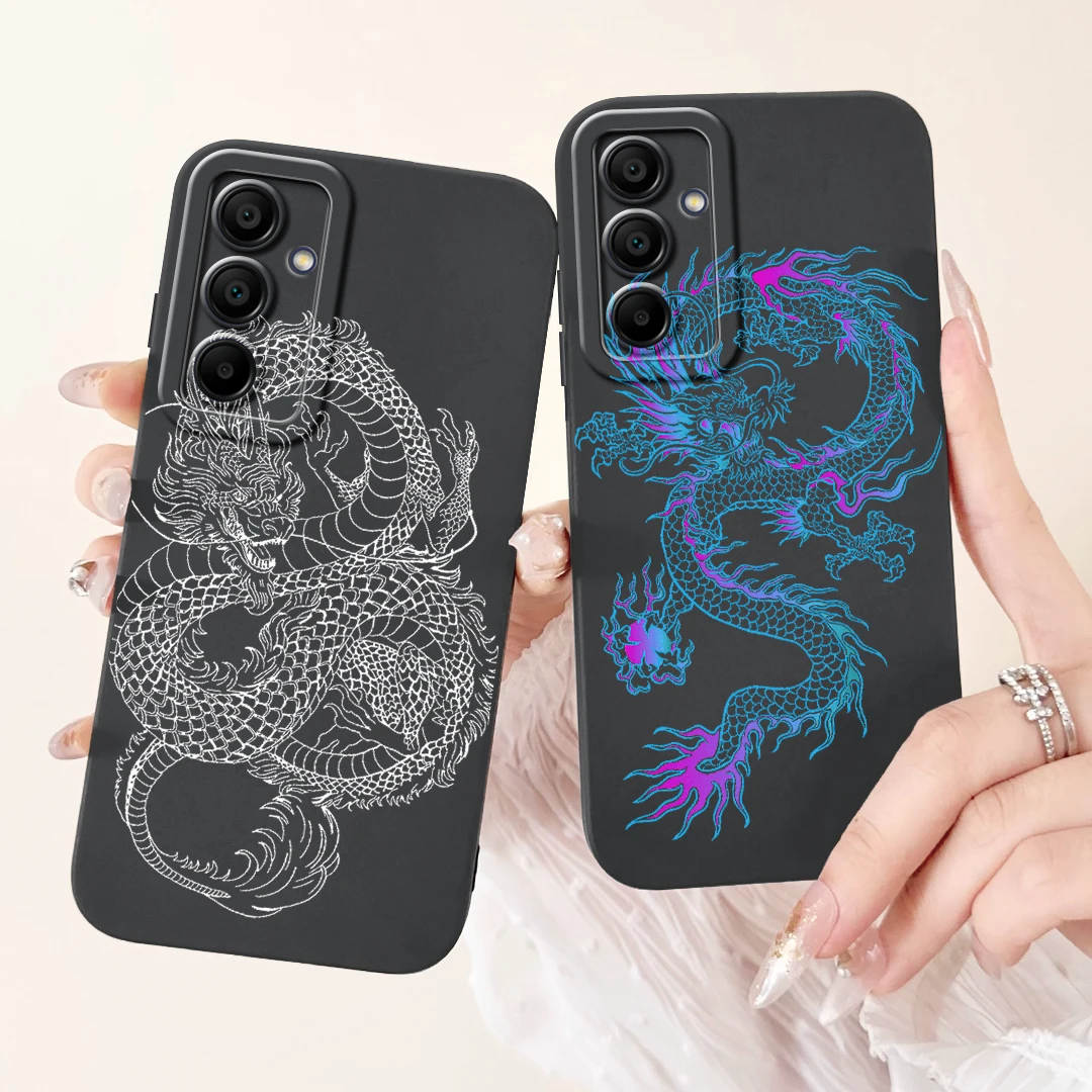 For Samsung A16 A06 Case Galaxy A16 5G Soft Silicone Back Cases Panda Marble Draagon Cat Astronaut Phone Cover For SM-A106B Capa