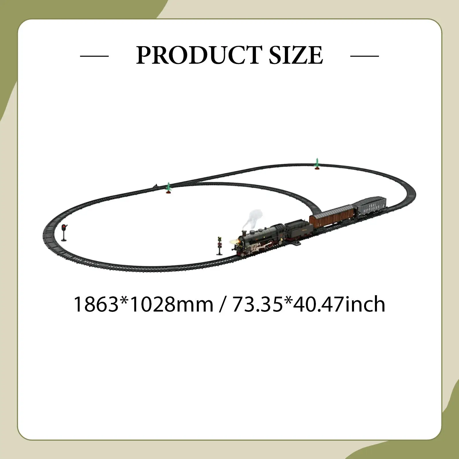 Modelo de Tren de Vapor de Juguete con Luces de Humo y Sonidos, Tren Retro con Puerta Abatible, Juguete de Motor para el Hogar con Vías para Cumpleaños