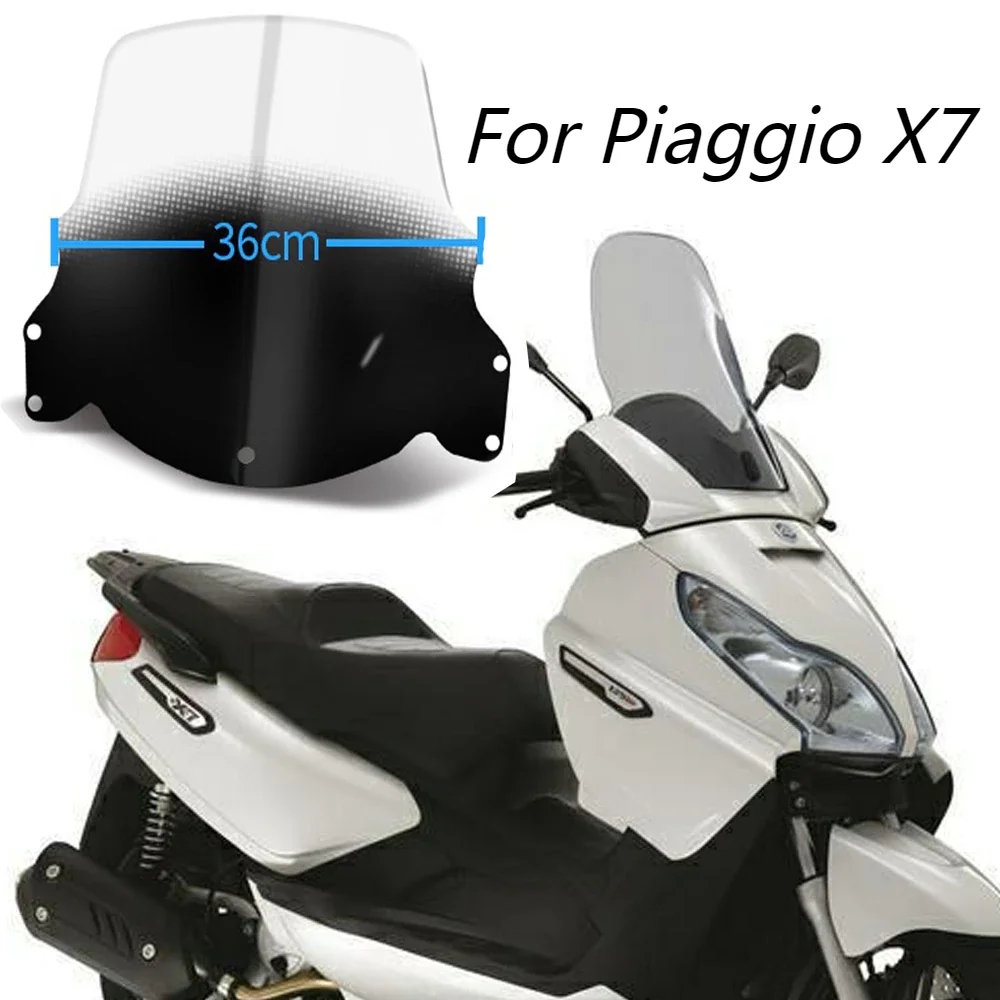 

For Piaggio X7 Motorcycle Windscreen Windshield Covers Screen Motorbikes Deflector VESPA X7