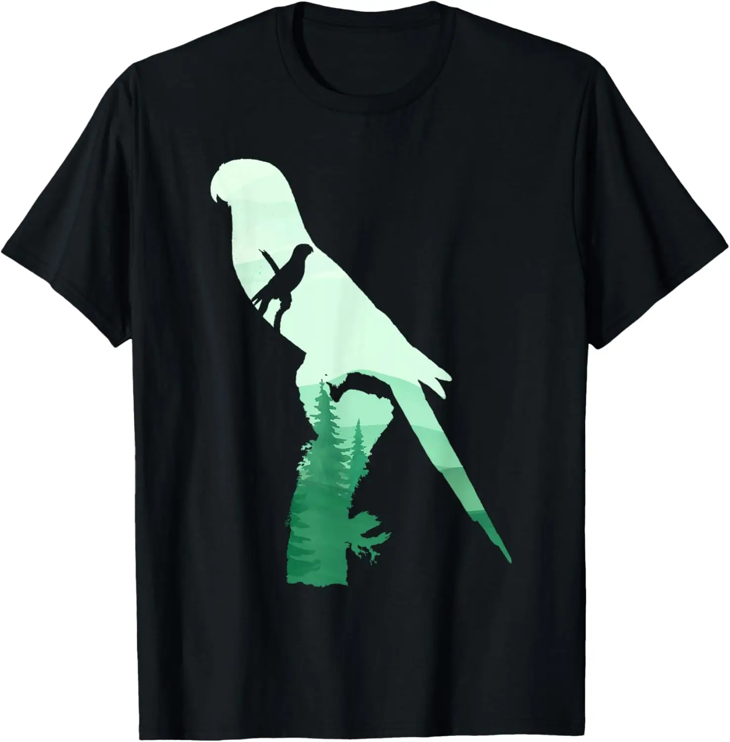 Bird Watching Birding Nature Animal Parakeet Bird T-Shirt