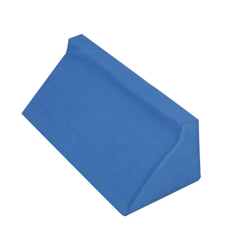 Comfortable Body Triangular Turn Over Back Lumbar Support Lateral Pillow Sleeping Leg Designed Elderly Pregnancy Wedge 45 Degree