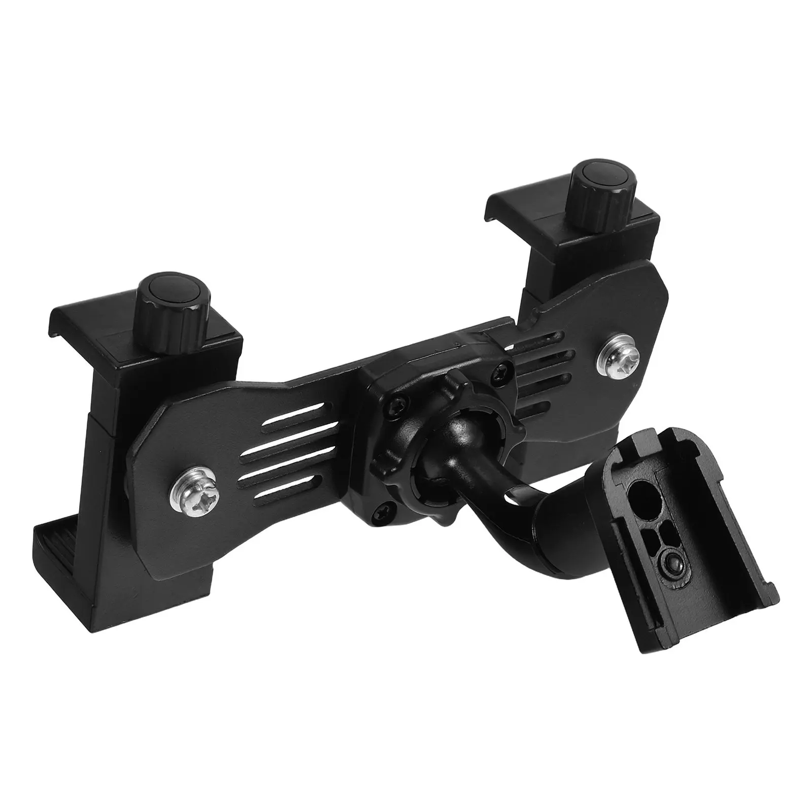 Rearview Mirror Mount Base Dash Cam Bracket Double Clamp Anti-Shake Car Driving Recorder Holder Stable Camera Mount Rearview