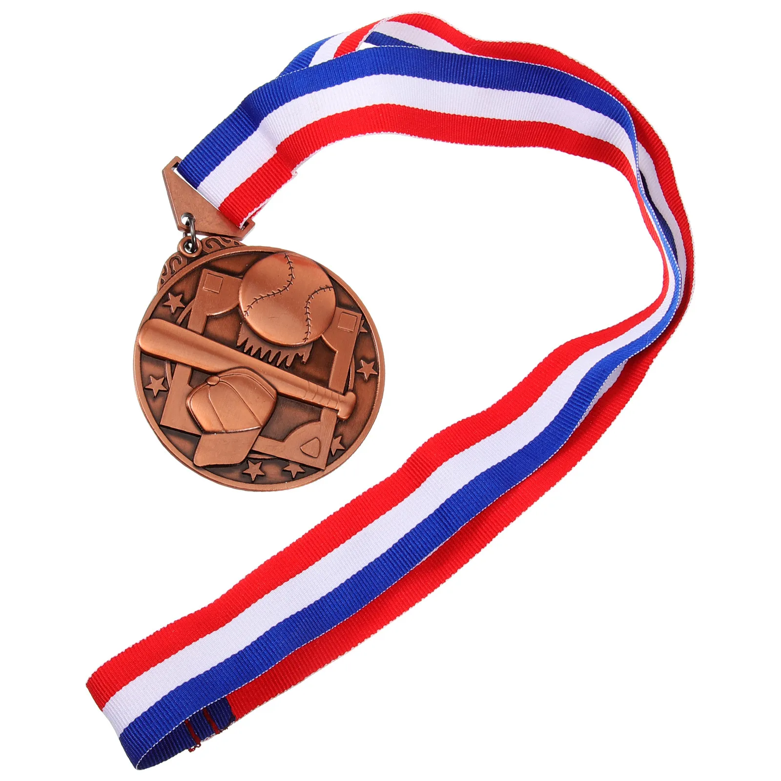 Baseball Medal Competition Award Funny Creative Zinc Alloy Hanging Sports Meeting Medal Decorative Award Accessory for Party