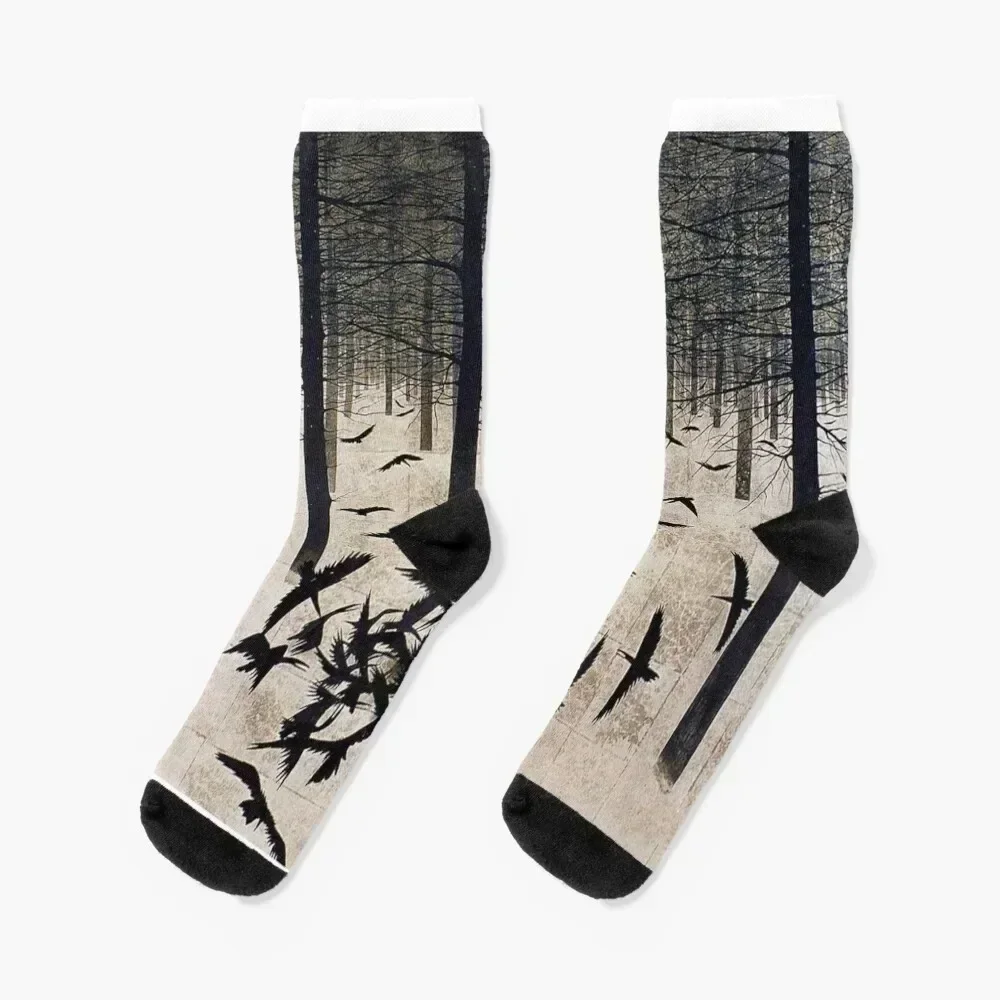 Dance Of Crows Socks Run FASHION Sports Lots Socks For Men Women's