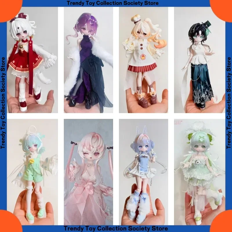 

Mi Tian'S Third New Product Generation Fortune Fortune-Teller 8-Point Bjd Action Figure Blind Box Table Decoration Trendy Gift