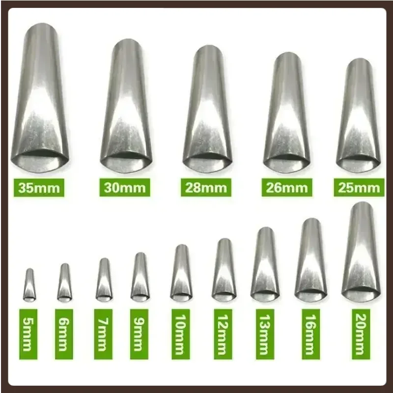 14PCS Stainless Steel Caulk Nozzle Applicator Caulking Finisher Glue Silicone Sealant Finishing Tool Kitchen Bathroom Sink Joint