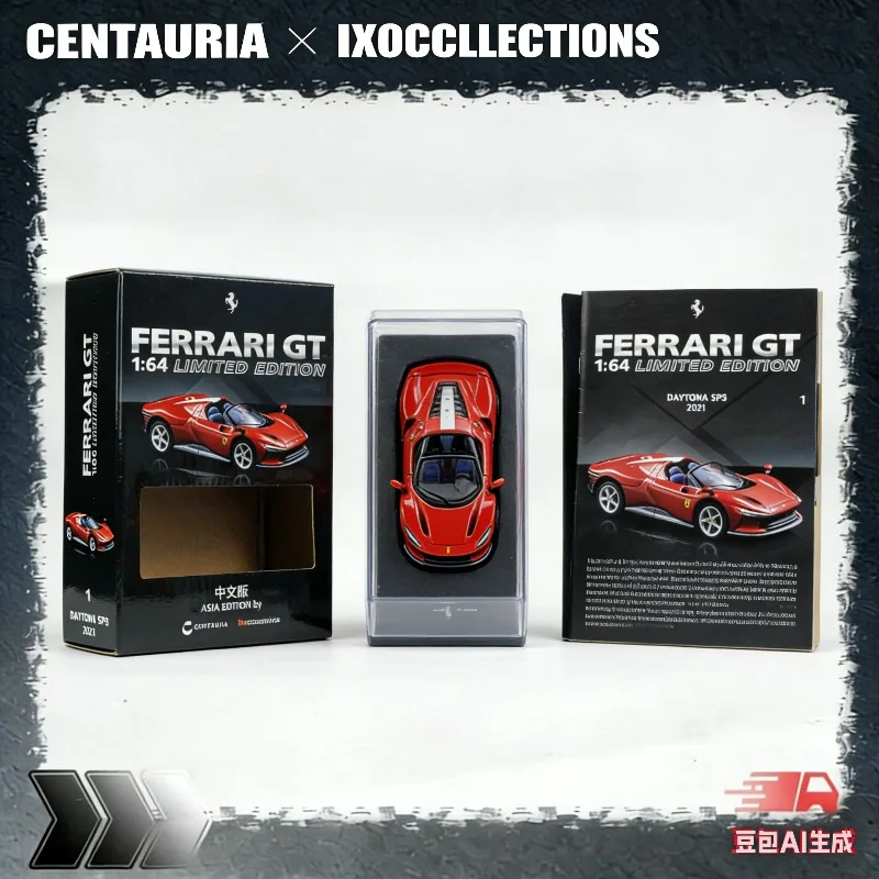 

Модель автомобиля IXO 1:64 DAYTONA SP3 из литого алюминиевого сплава, статическая, коллекционная, подарок для мальчиков на праздник, украшение для взрослой коллекции.