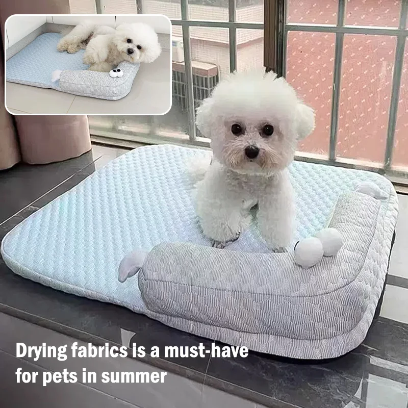 Ice Silk Cooling Orthopedic Pet Bed 3