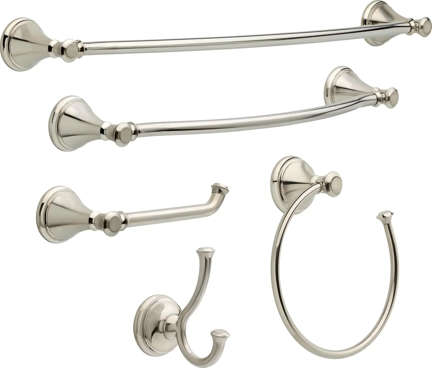 Cet 79718-ss Cassidy Muur Gemonteerd 18 In. Handdoekstang In Briljant Roestvrij Staal