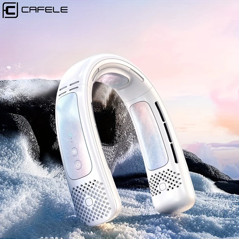 Hang Neck Fan Air Conditioner Cooling 360-Degree Surround Neck Bladeless Mute Portable Fan With Refrigeration Function