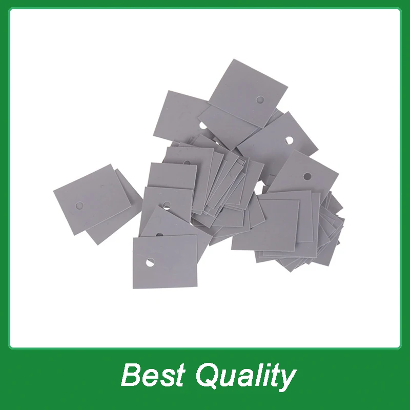 

50pcs TO-247 Transistor Silicone Insulator Insulation Sheet 20*25mm