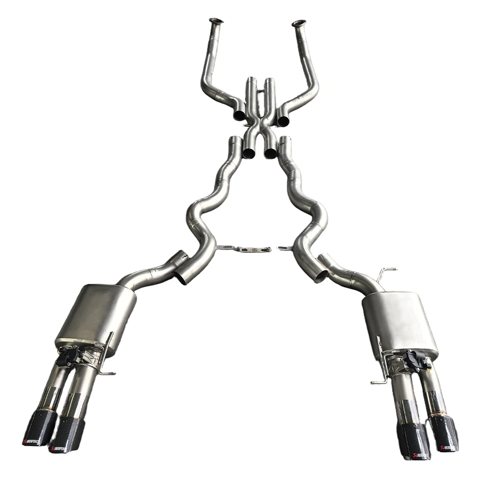 Tuning Valvetronic Exhaust Catback for M5 F10 4.4TT 2012-2016 Performance  Exhaust Muffler Race Exhaust - view 6