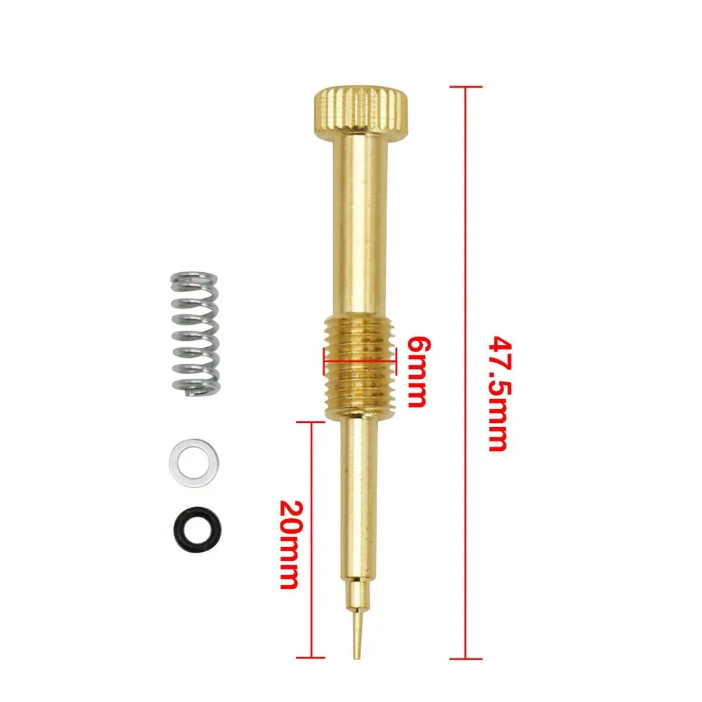 Mixture Screw Parts 2pcs/set Accessories Carburetor Idle Speed Adjustment Screw For PZ26 PZ27 PZ30 Carb Accessories