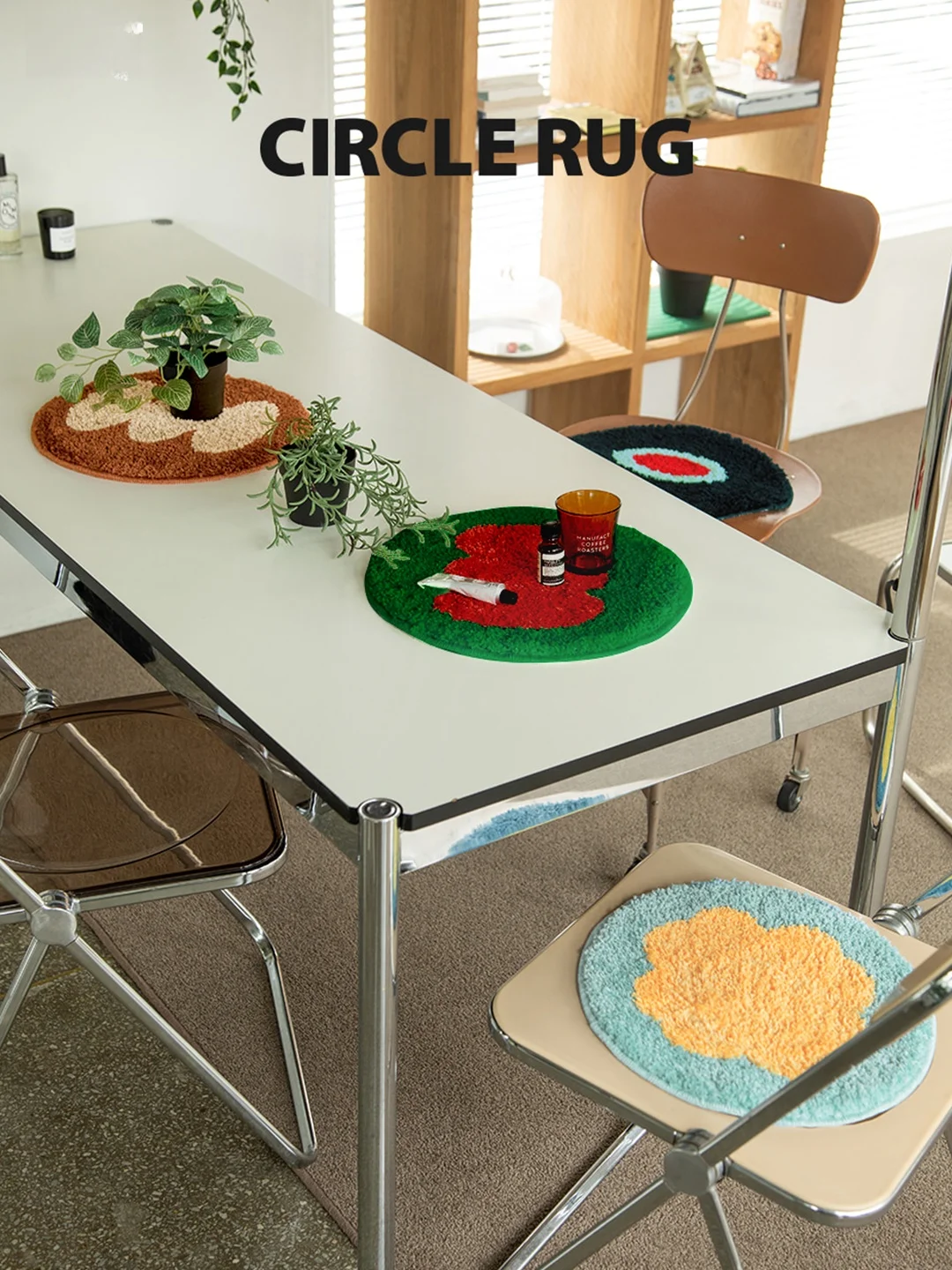 

Modern mat Anti-Slip Plu Office Chair Cuion Ins Sle Home Decor round ape Polyester Fiber Filled Pad