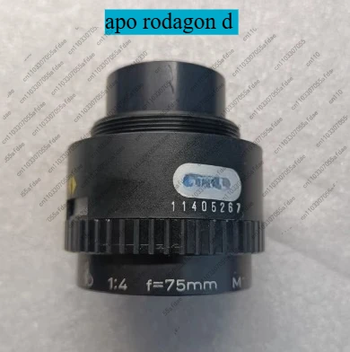 Used Apo Rodagon D 1X 75mm high resolution lens tested OK and the function is intact