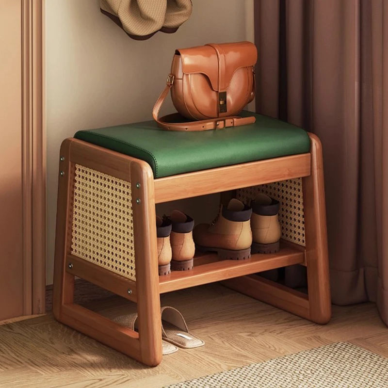 Organizer Storage Shoe Cabinet Box Nordic Bench Luxury Designer Shoe Cabinet Space Saving Show Wooden Zapatero Home Furniture