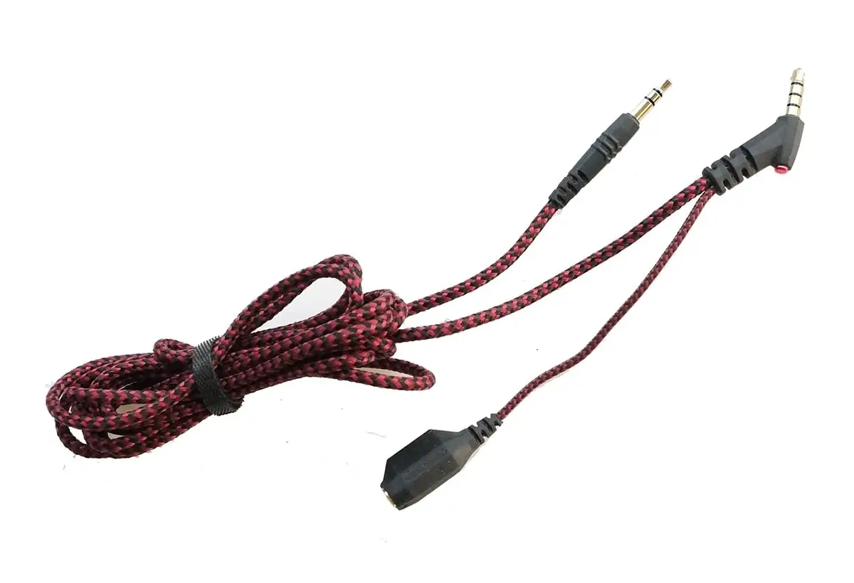 SharePlay Audio Cable Compatible with V-Moda Crossfade 2/3 /  LP /LP2 / M-100 M-80 V-80 XS,3.5mm to 3.5mm Plug(6 ft / 1.9 m)