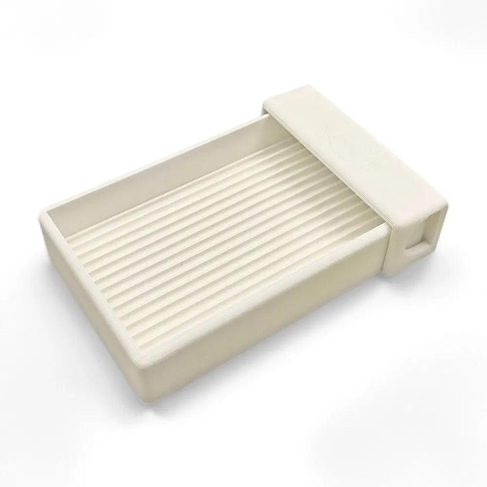 Plastic Fuse Bead Tray Craft Bead Organizer Ribbed Surface Bead Sorting Tray Grooved DIY Craft Projects Diamond Painting Tray