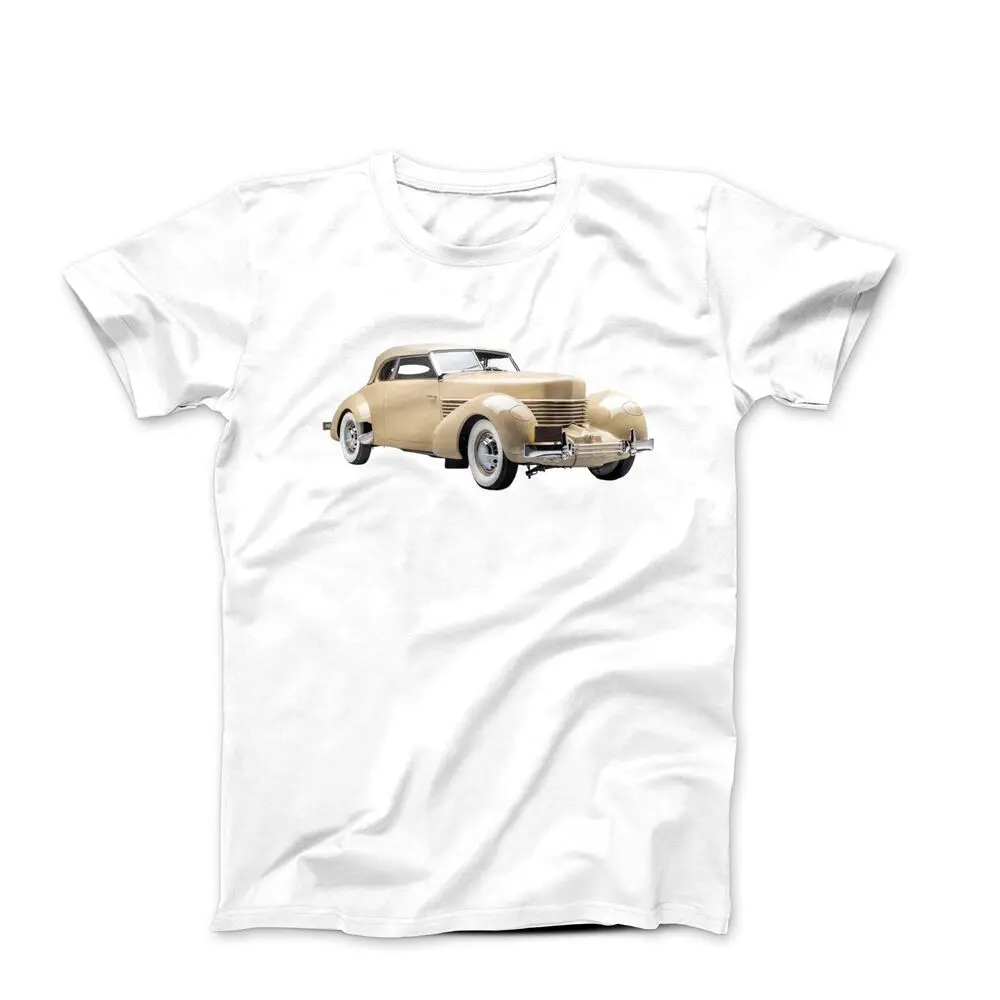 1937 Cord 812 Phaeton Convertible T-shirt High Quality 100%Cotton Short Sleeve