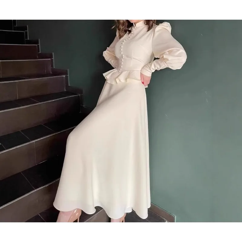 

Design Slim Long Sleeve Women's Banquet Dress