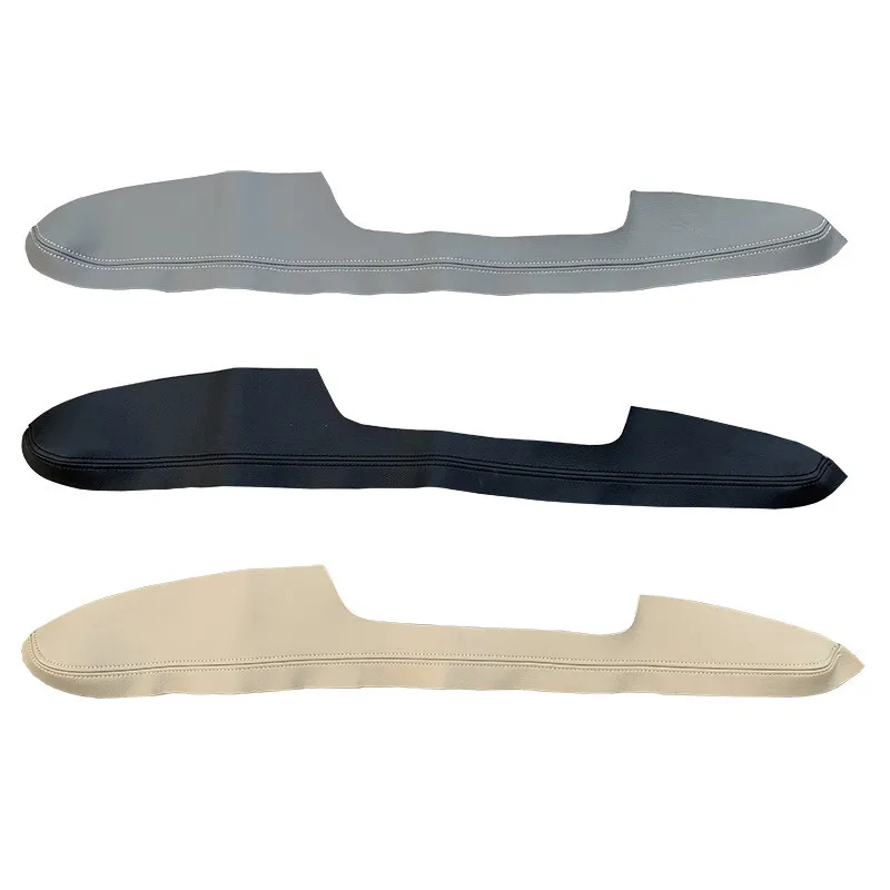 Car Left Front Door Handle Driving Door Armrest Panel Leather Trim Cover For BMW 3 Series E90 325i 2005-2009-2011 Accessories