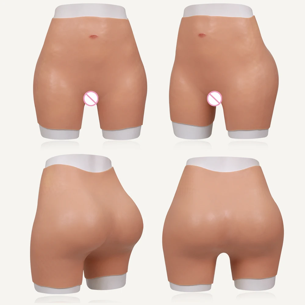 Silicone Buttock Thick Hips Panties Fake Butt Silicone Buttock Cospaly Drag queen Crossdressing Honeycomb