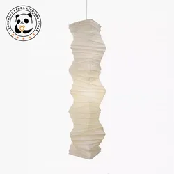 Japanese Design Noguchi Yong Pendant Lights LED Rice Paper Hanging Lamp E27 Ceiling Chandelier Home Decor Bedroom Kitchen Loft