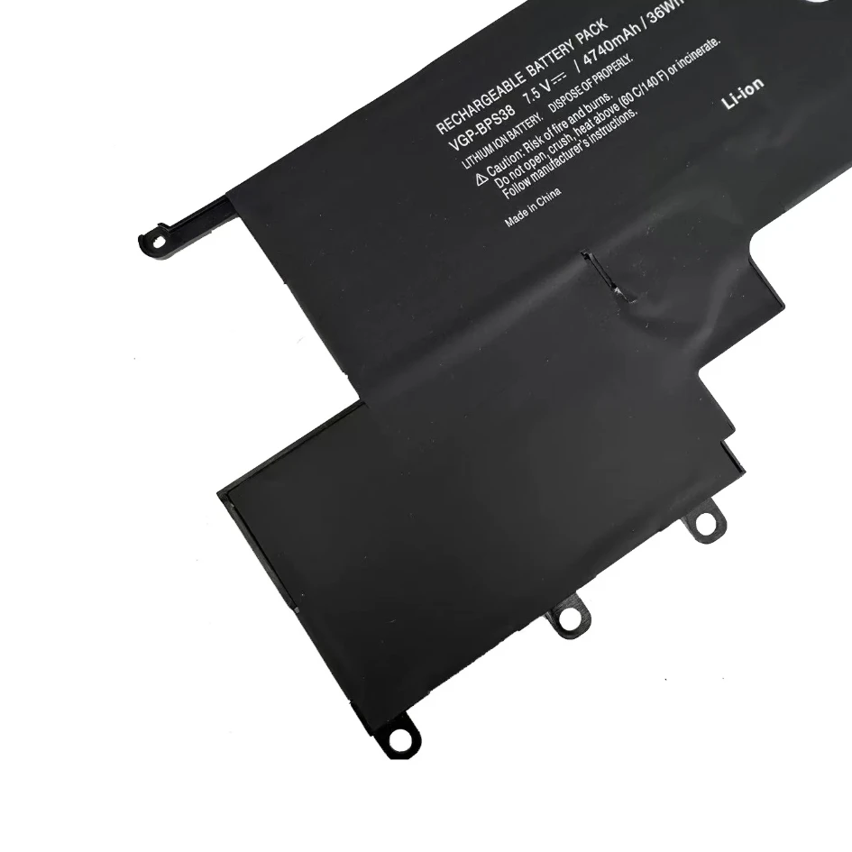 Laptop Battery BPS38 VGP-BPS38 7.5V/4740mAh/36WH For VAIO PRO11 PRO13 SVP1321BPXB SVP13216PG SVP132A1CM SVP11217SCS Series
