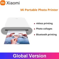 Global Version Original Xiaomi Mini Photo Printer ZINK Inkless Technology Multifuncion AR Video Printing Bluetooth 5.0 Portable