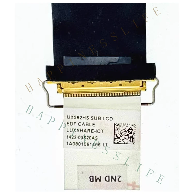 PK+   For ASUS ZenBook Pro Duo 15 UX582 UX582HS SUB LCD EDP Screen Cable 1422-03S20AS
