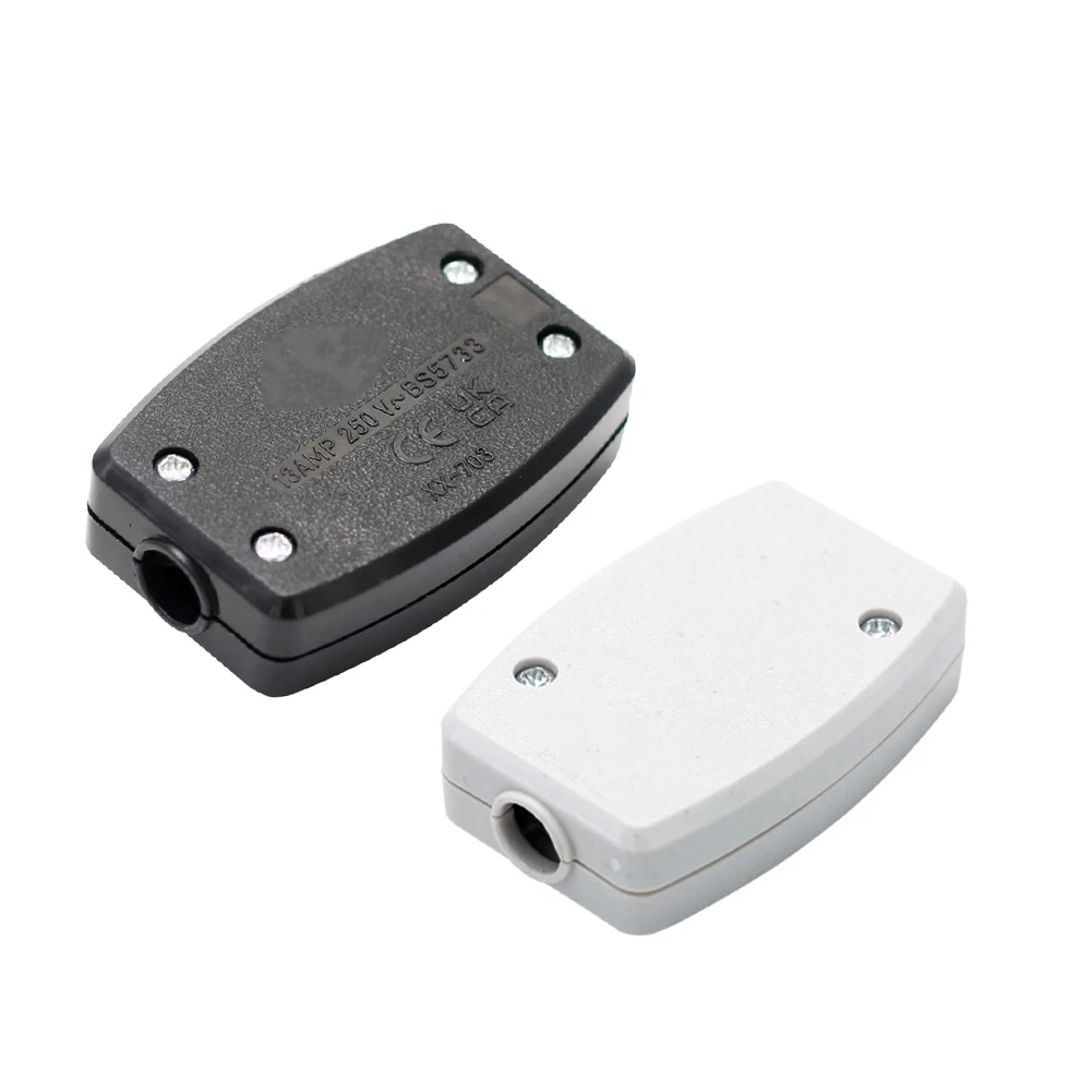 4pcs Junction Box Secure Cable Management For 13a 250v Lighting Fixtures For Electrical Control Wiring Accessories