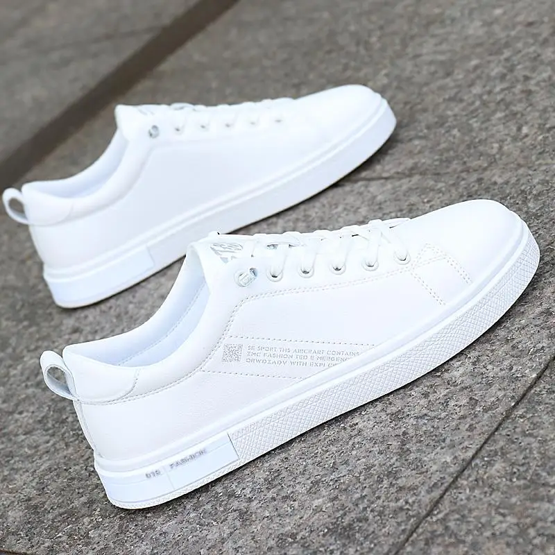 

Men's Soft Bottom Sports Shoes Spring Autumn New Trbot Waterproof Youth Fashion Single Shoes MPPMCK Brand round Toe Zipper Cl...
