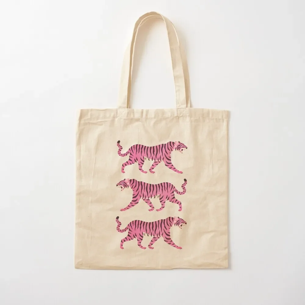 

Fierce: Night Race Pink Tiger Edition Tote Bag Fabric bag tote bag university