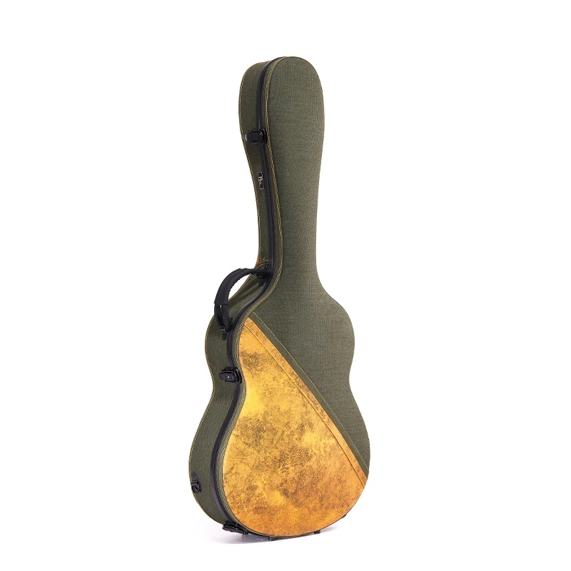 

Hooqu New Design 39 Classic Electric Guitar Hard Case Fiber Glass Hard Gig Bag Guitar Flight Case Solid Material Guitar Case Bag