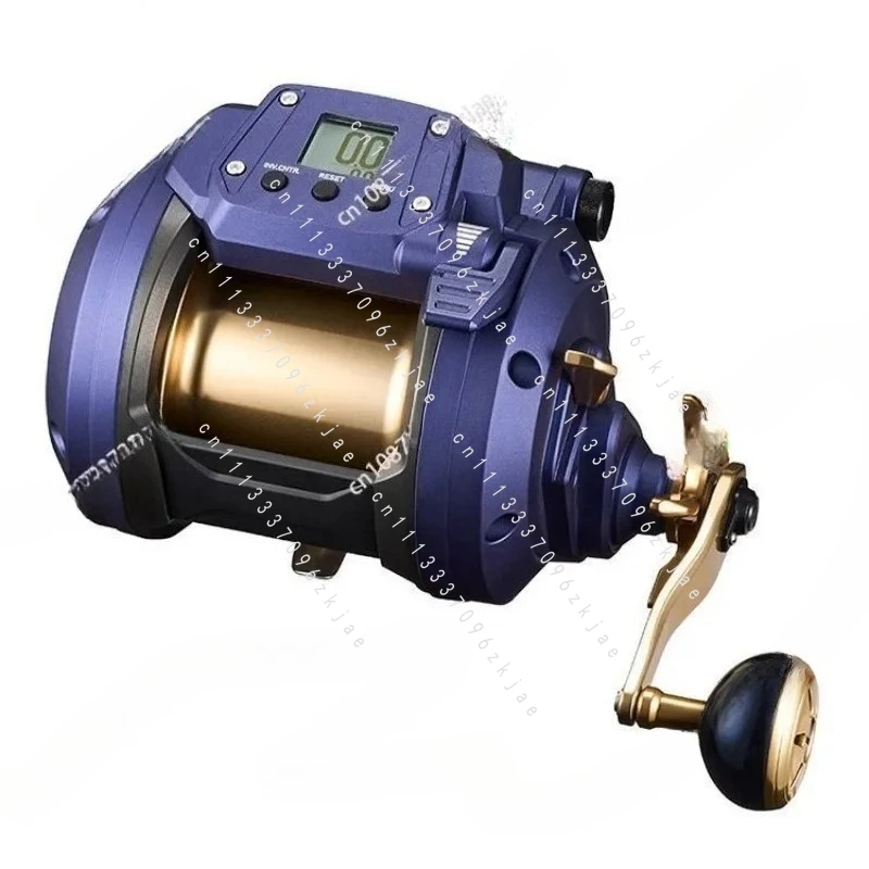 1200 Electric Winch, Trolling Reel for Deep Sea Fishing, Durable and High Power Fishing Reel