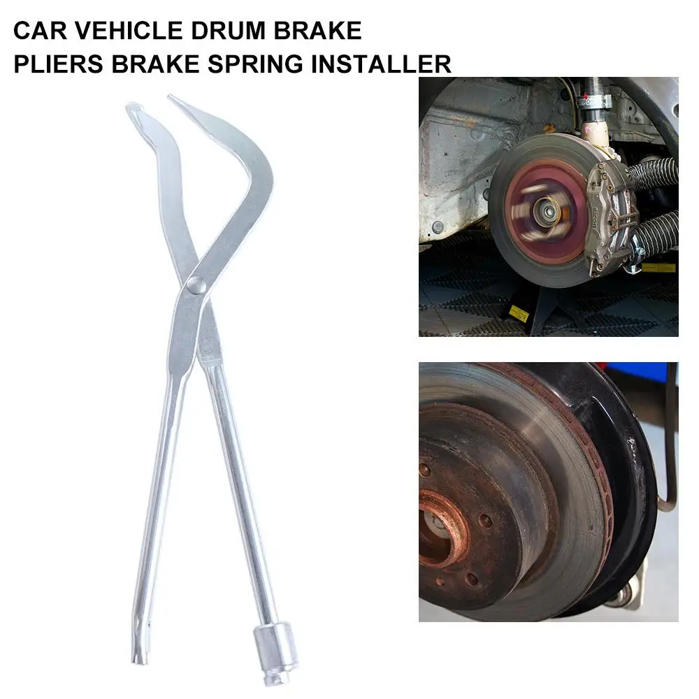

Adjustment Car Drum Brake Spring Plier Sturdy with Brake Spoon Vehicle Disassembly Pliers High Performance High Strength